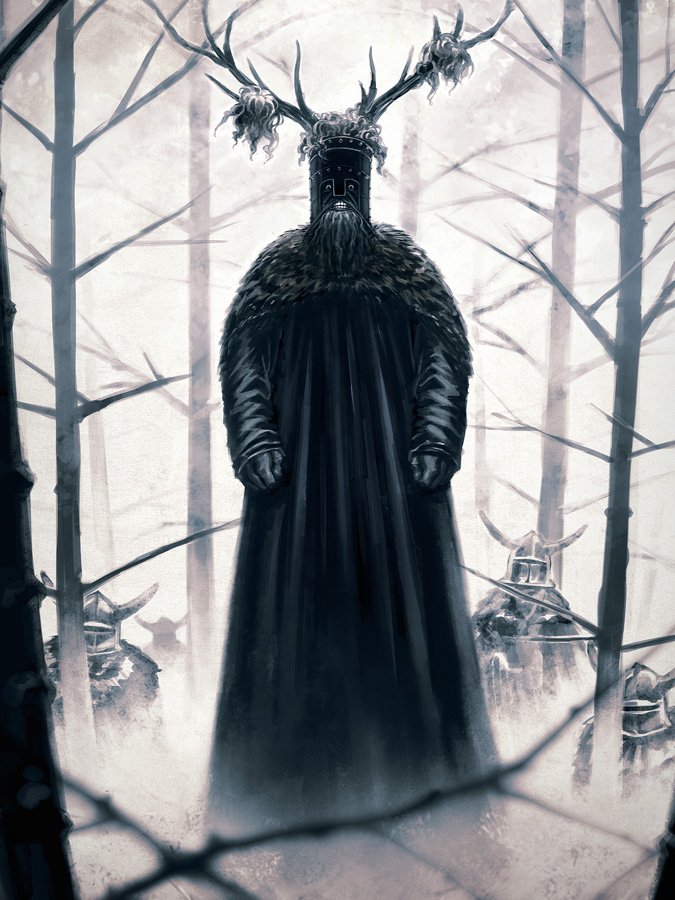 knights who say ni (monty python and 1 more) drawn by kahadu_(kawazu)