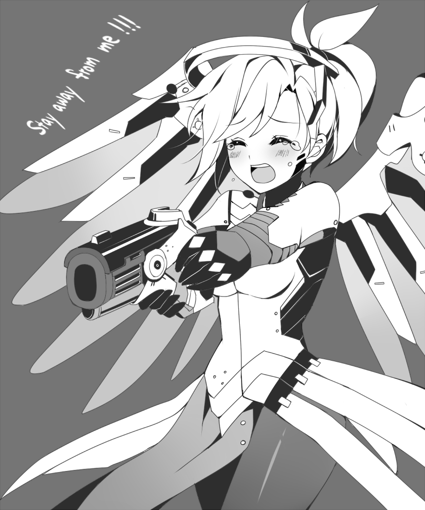 mercy (overwatch and 1 more) drawn by kaoruru_(sakuno2911)