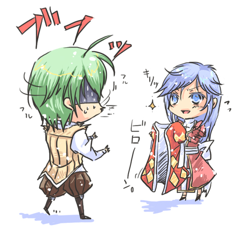 high priest and clown (ragnarok online) drawn by matoyuuki