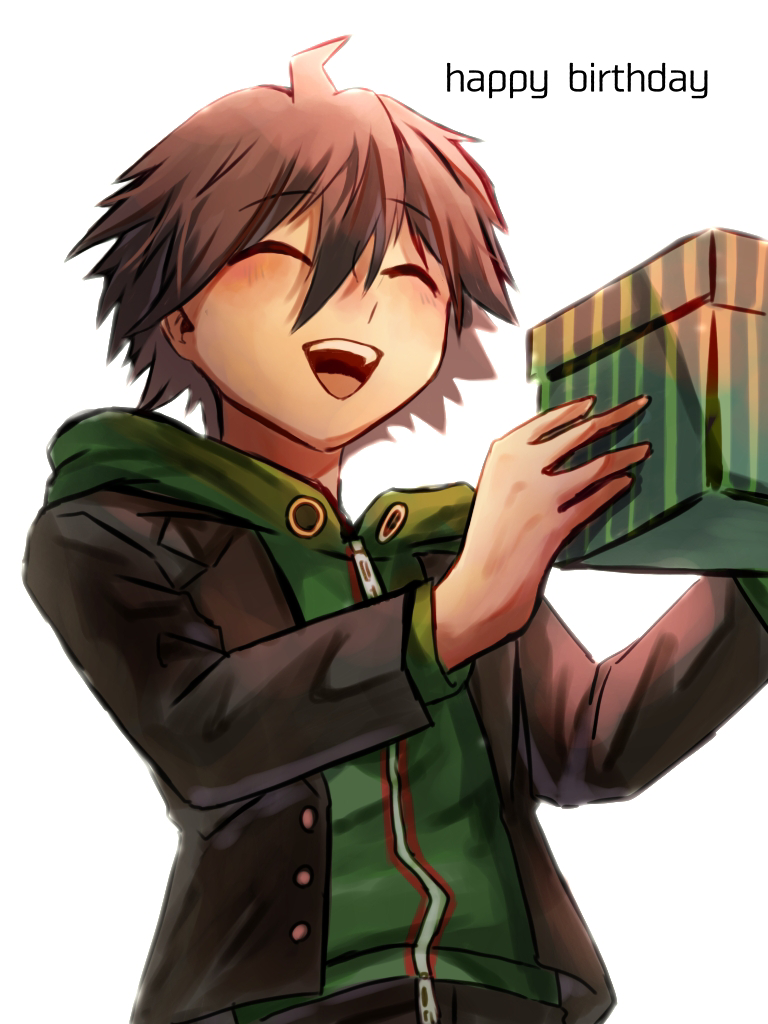 naegi makoto (danganronpa and 1 more) drawn by haruyu_tugu
