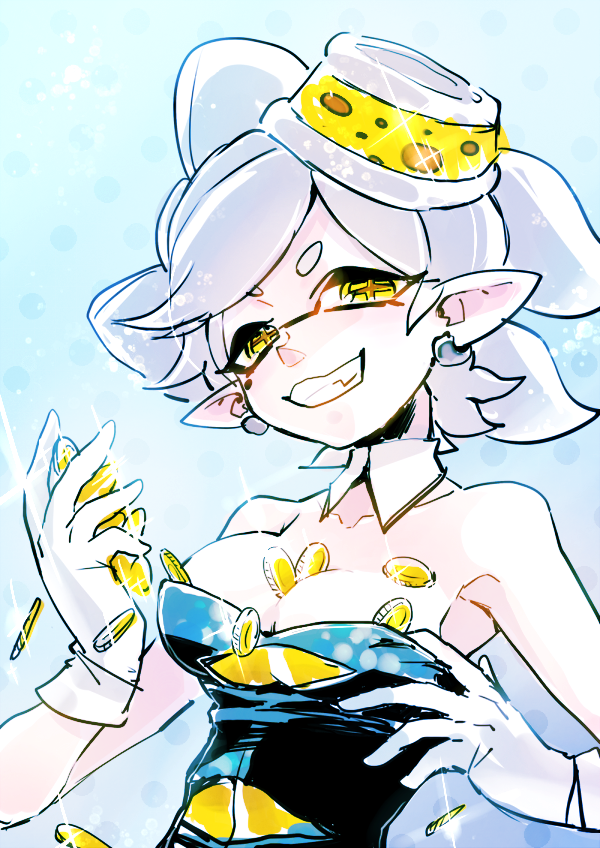 marie (splatoon and 1 more) drawn by hiromu_ps