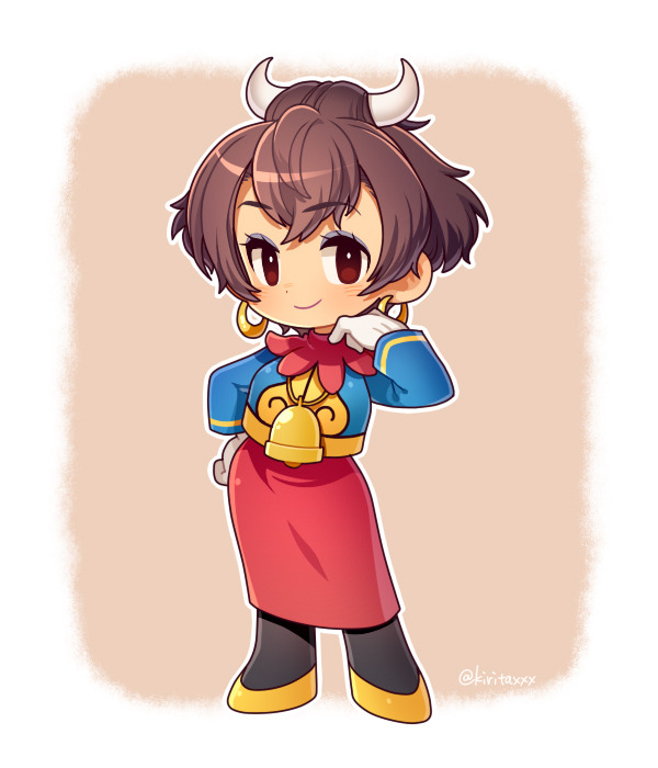 clarabelle cow (mickey mouse & friends) drawn by kiri_futoshi