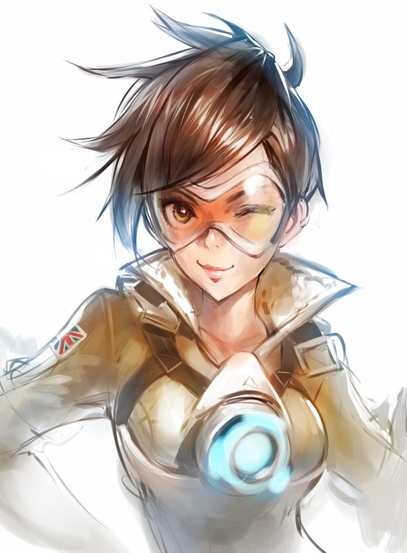 tracer (overwatch and 1 more) drawn by matsuda_(matsukichi)