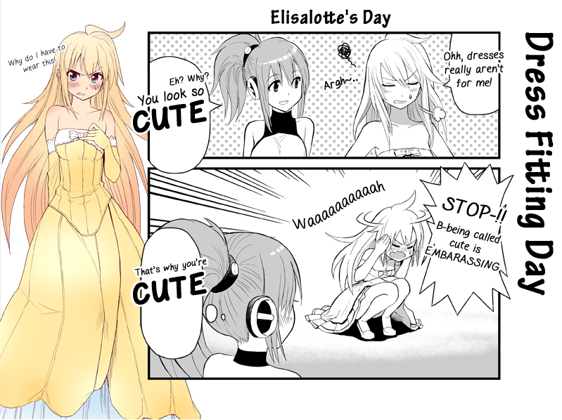 melfi and elisalotte (cosmic break) drawn by morizo_cs