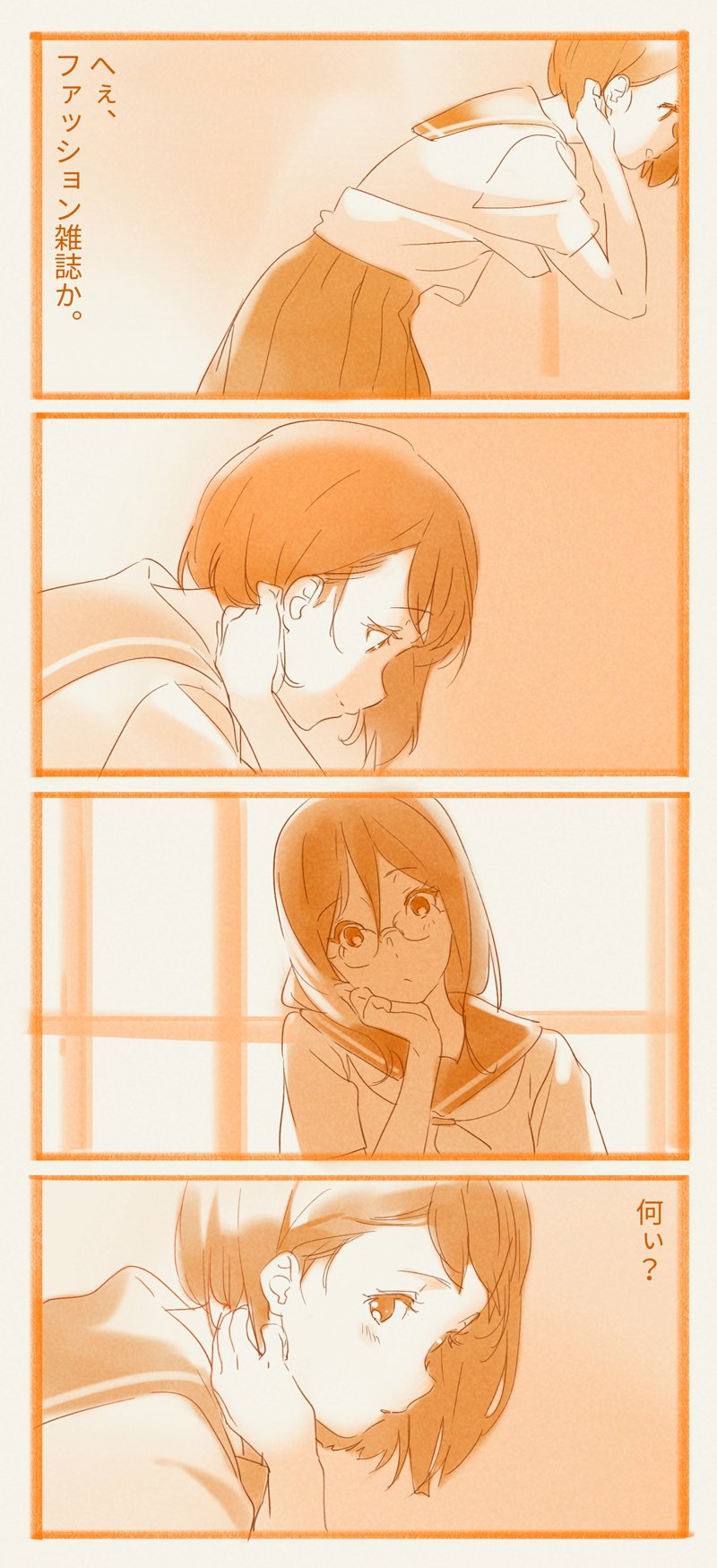 tanaka asuka and nakaseko kaori (hibike! euphonium) drawn by kamo_kamen