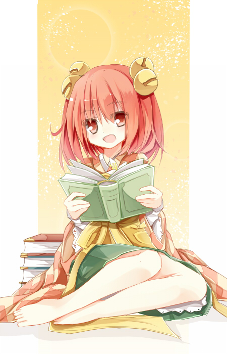 motoori kosuzu (touhou) drawn by yuuhagi_(amaretto-no-natsu)