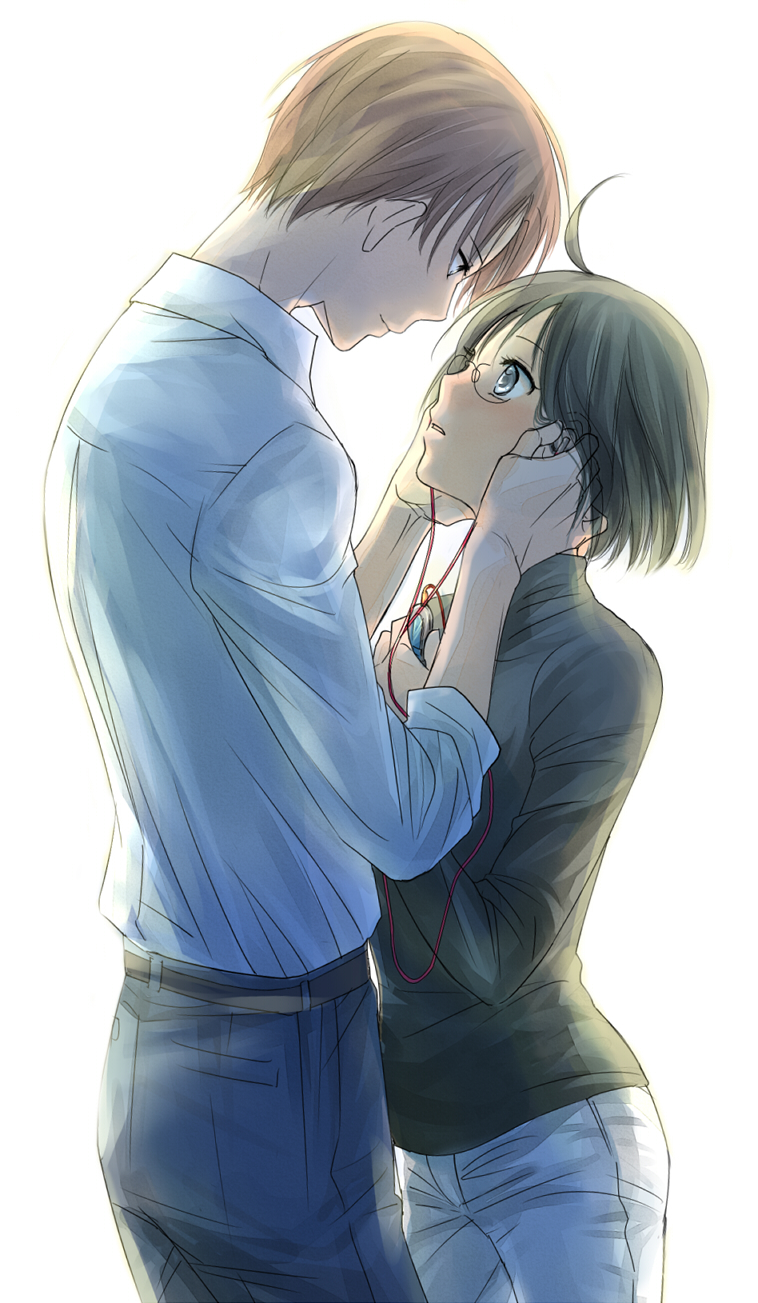 yamagami lucy and hasebe yutaka (servant x service) drawn by sasago
