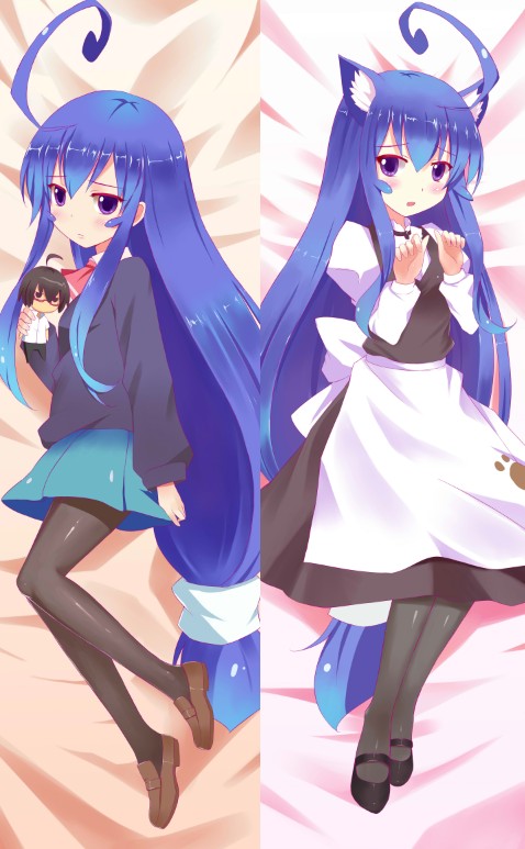 miniwa tsumiki and otonashi io (acchi kocchi) drawn by yuj_(moemarket)