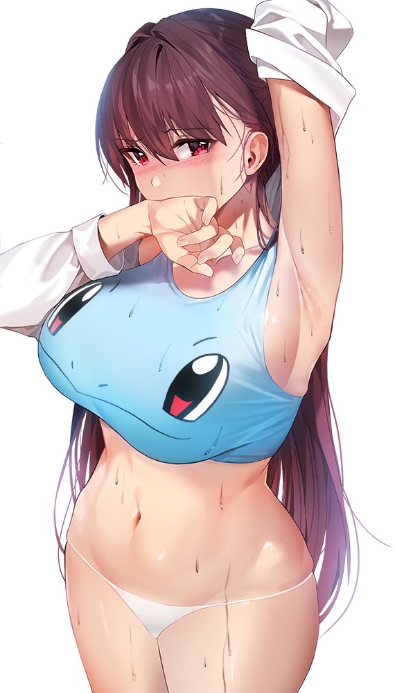 scathach and squirtle (fate and 2 more) drawn by damda