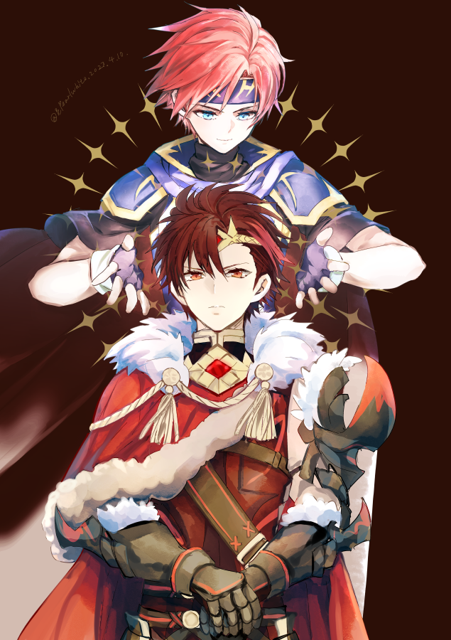 diamant and roy (fire emblem and 2 more) drawn by shoochiku_bai