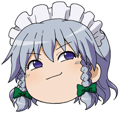 izayoi sakuya and yokohama sakuya (touhou) drawn by maso_(ascii_art)