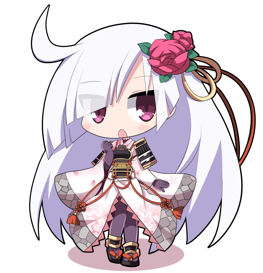 shirakawa komine (oshiro project:re) drawn by osaragi_mitama