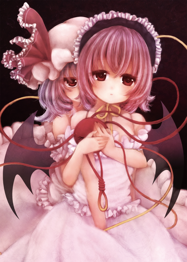 remilia scarlet and komeiji satori (touhou) drawn by bebitera