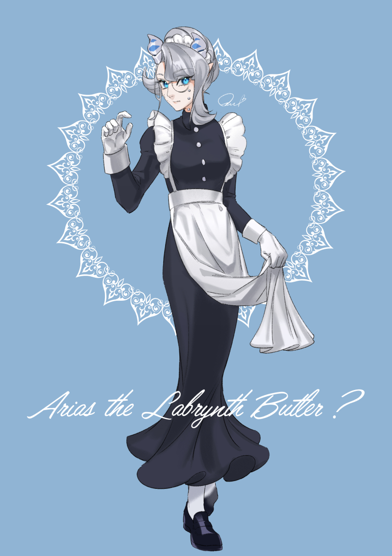 arias the labrynth butler (yu-gi-oh!) drawn by quo_(haizaraq)