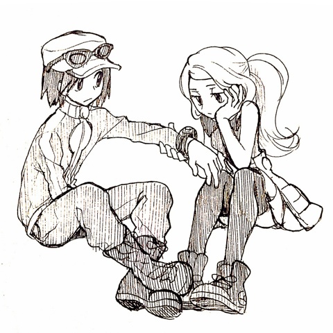 Serena And Calem Pokemon And 2 More Drawn By Hk Nt Danbooru