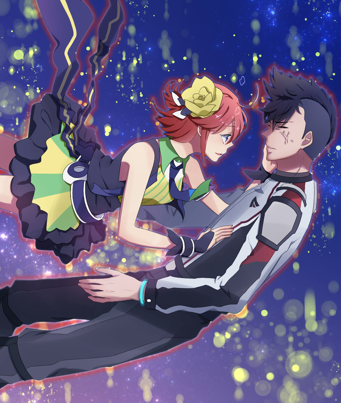 Kaname Buccaneer And Messer Ihlefeld Macross And 1 More Drawn By Ame Kumao X O Danbooru