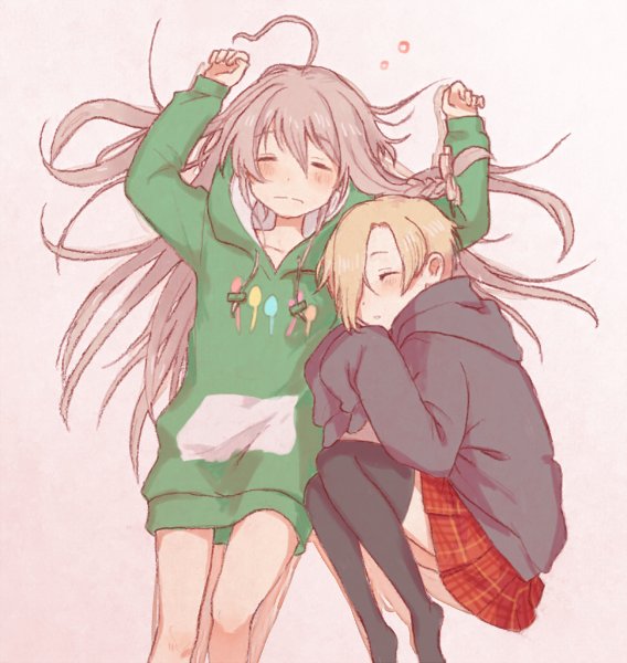 shirasaka koume and hoshi syoko (idolmaster and 1 more) drawn by a_ichi