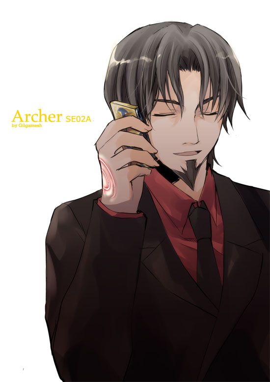 tohsaka tokiomi (fate and 1 more) drawn by iroha_(shiki)