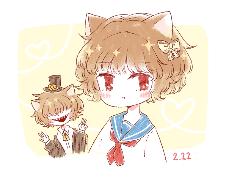 strange boy and henri die heilige (pocket mirror) drawn by eleanor_(ohmyeleanor)