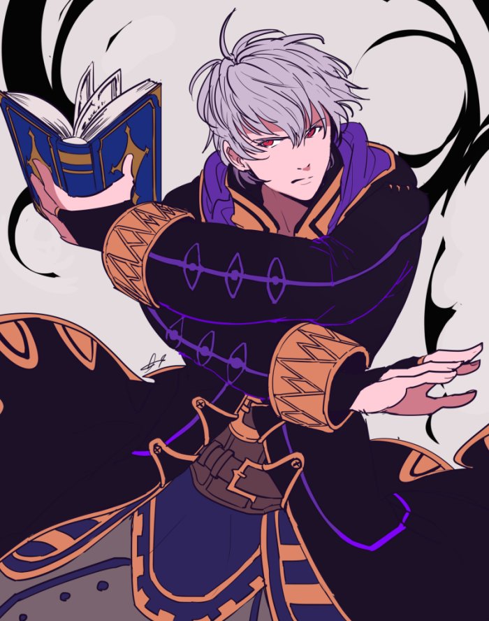 male robin (fire emblem and 1 more) drawn by kazuha_(kazuha1003)