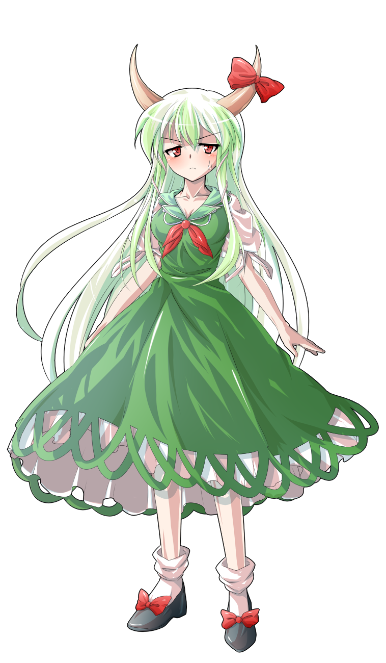 kamishirasawa keine and ex-keine (touhou) drawn by dairi