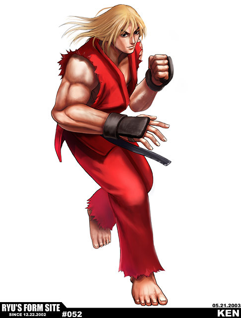 ken masters (street fighter) drawn by ryu_(ryu's_form_site)