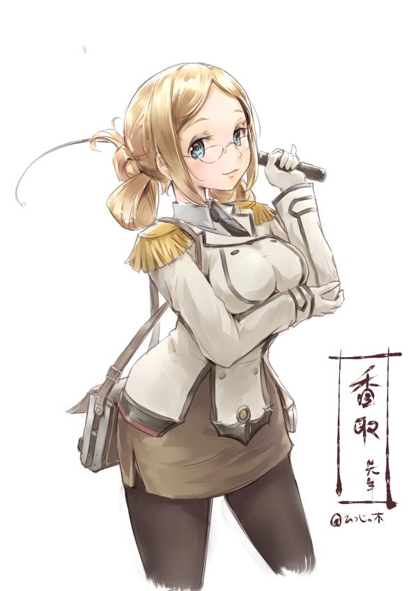 katori (kantai collection) drawn by moupii_(hitsuji_no_ki)