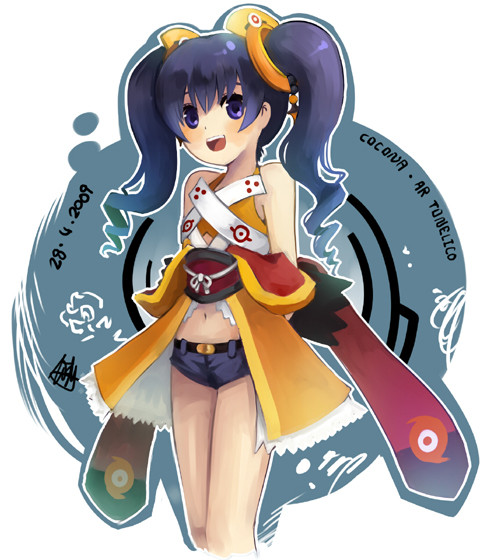 cocona vatel (ar tonelico and 1 more) drawn by jing_hu