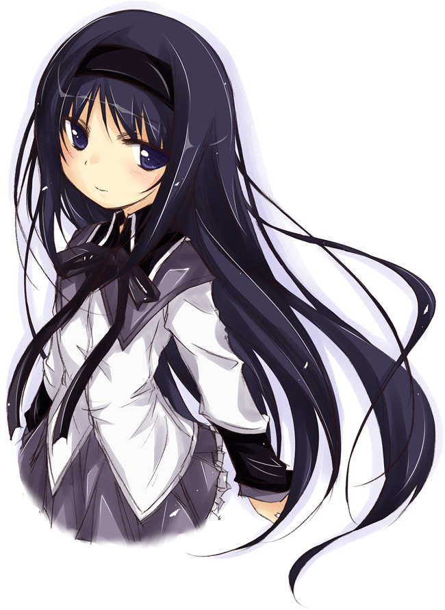 akemi homura (mahou shoujo madoka magica) drawn by yumesato_makura