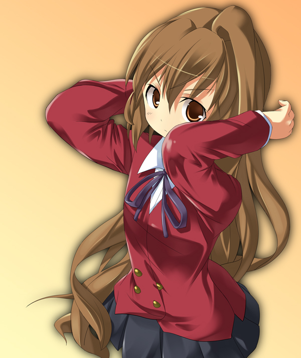 aisaka taiga (toradora!) drawn by amaa_(chou_dennou_jidai)
