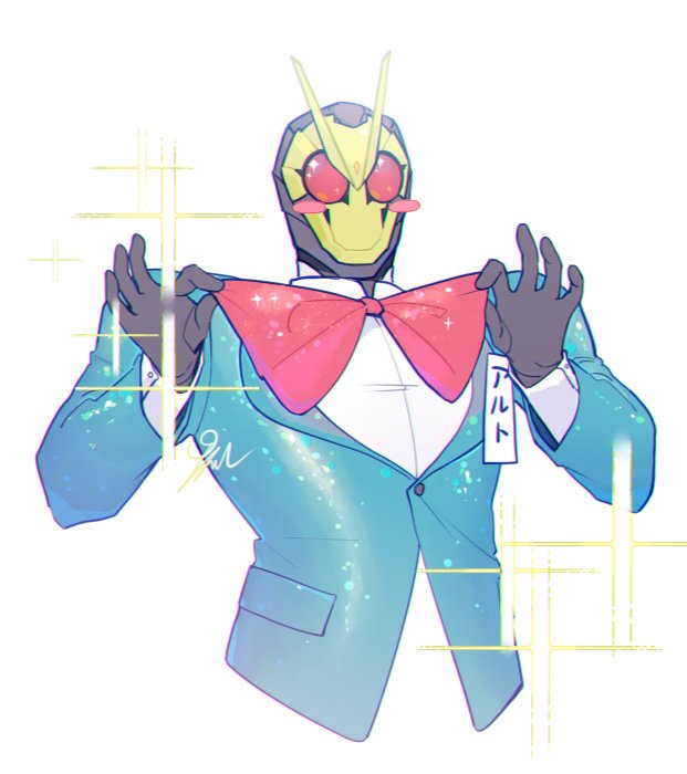 kamen rider zero-one (kamen rider and 1 more) drawn by mio_(jian_wei)
