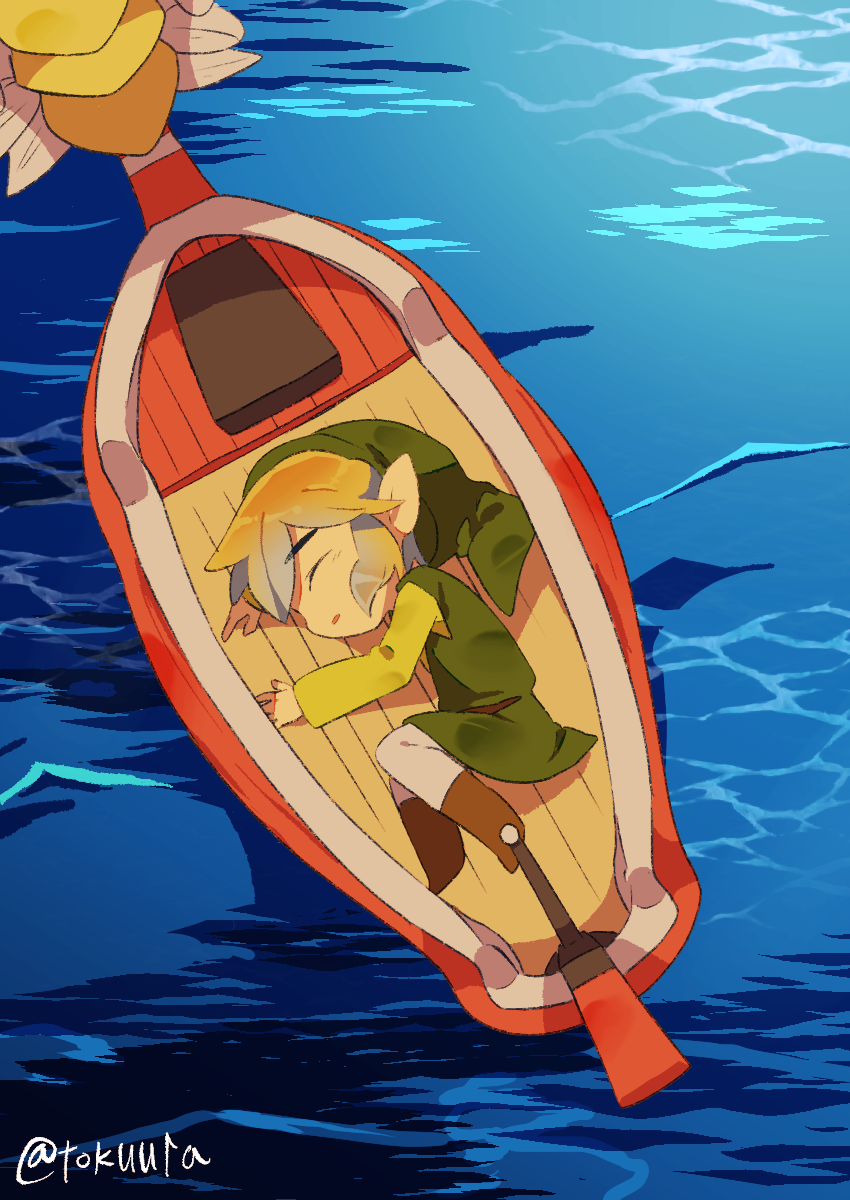 link, toon link, and the king of red lions (the legend of zelda and 1 more) drawn by tokuura