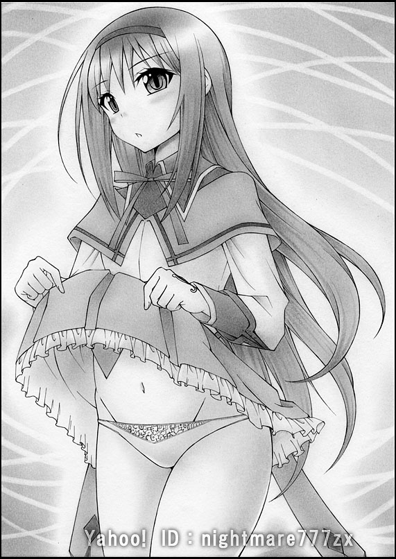 akemi homura (mahou shoujo madoka magica) drawn by nightmare77zx