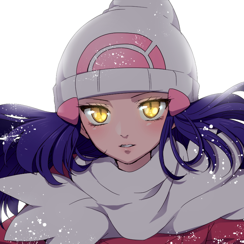 dawn (pokemon and 1 more) drawn by mokorei