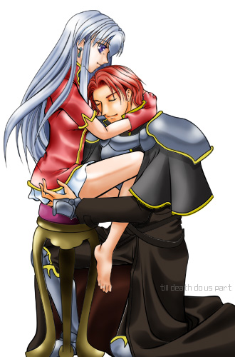 eirika and seth (fire emblem and 1 more) drawn by suisyokyu