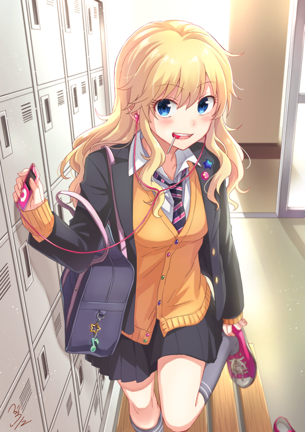 ohtsuki yui (idolmaster and 1 more) drawn by bekkourico