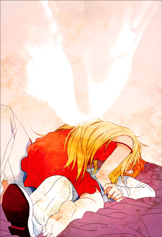 panty and brief (panty & stocking with garterbelt) drawn by amami_(kanmi-yume)