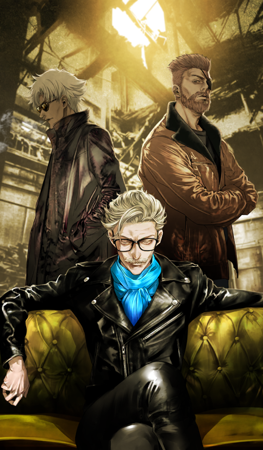 emiya kiritsugu, james moriarty, and william tell (fate and 1 more) drawn by kiyohara_hiro