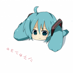 hatsune miku and shiteyan'yo (vocaloid) drawn by kokoa_(ikaretemasugananika)