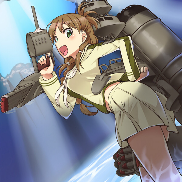 kitakami, kitakami kai ni, and makihara shiho (kantai collection and 2 more) drawn by haruichi_(komikal)