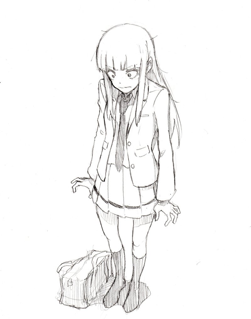 katou asuka (watashi ga motenai no wa dou kangaetemo omaera ga warui!) drawn by shiratama_(hockey)
