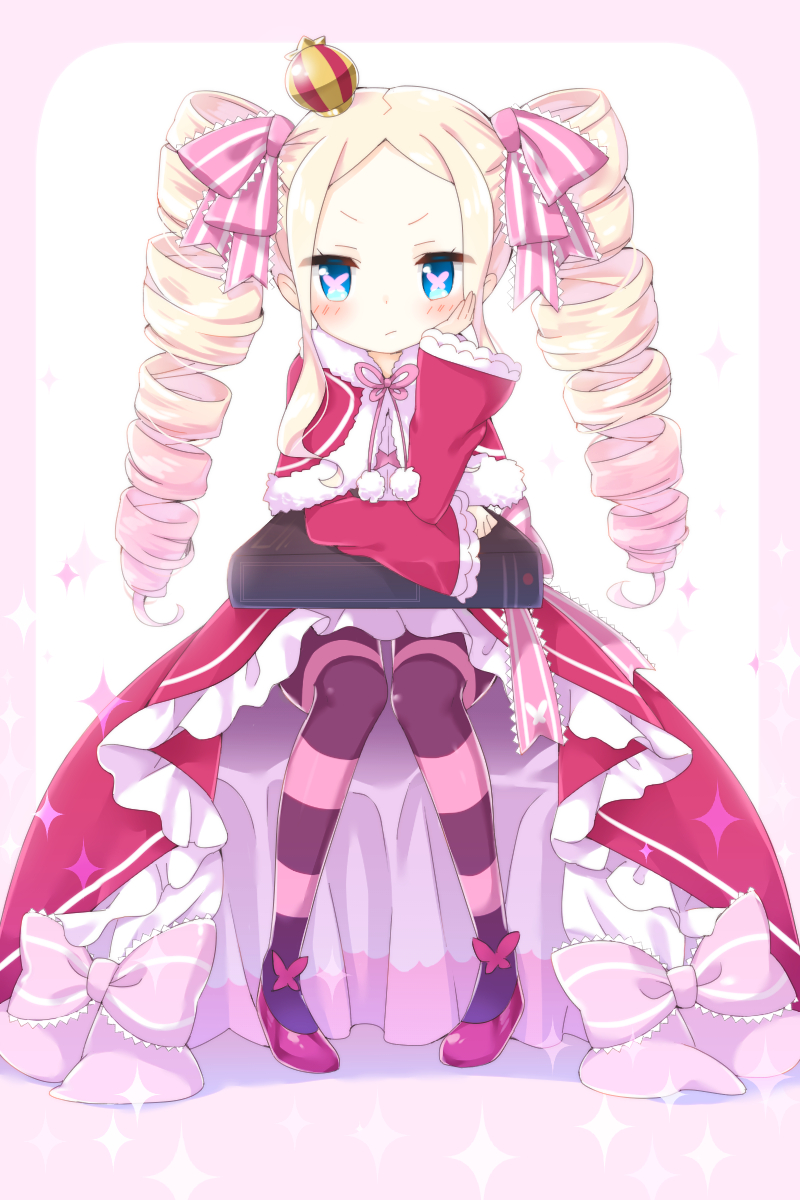 beatrice (re:zero kara hajimeru isekai seikatsu) drawn by uchuuneko