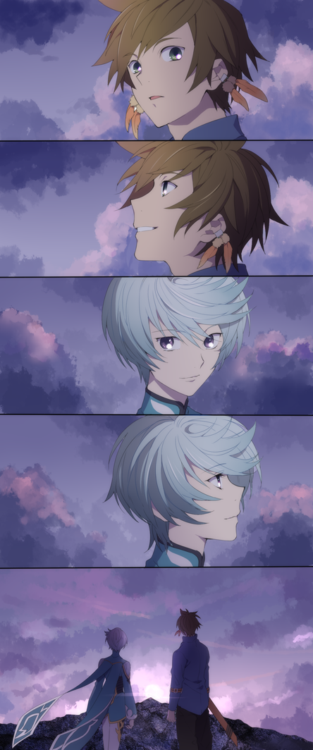 sorey and mikleo (tales of and 1 more) drawn by yano_(mocpan)