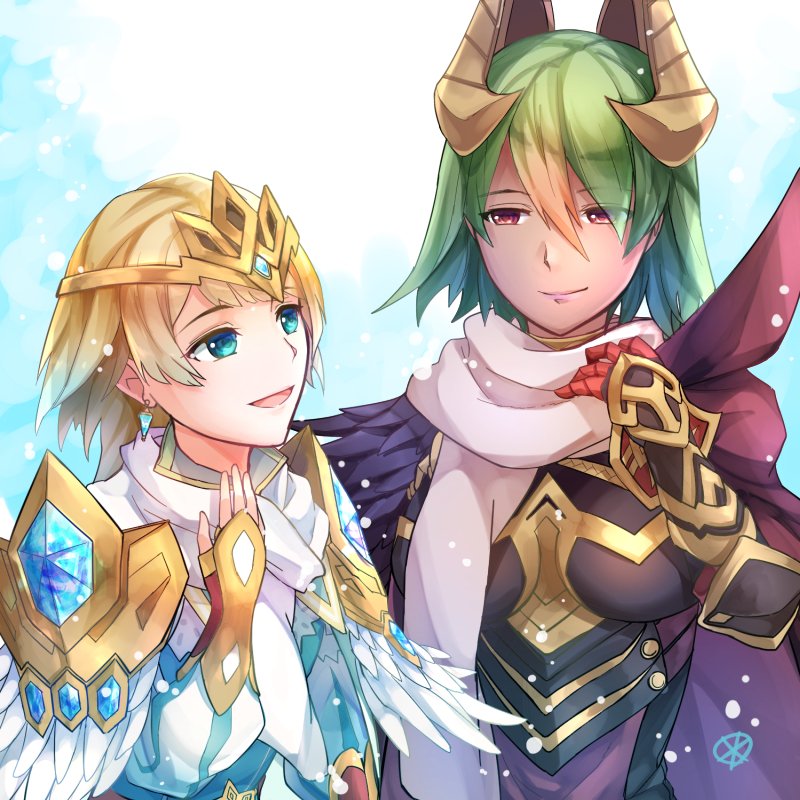 fjorm and laegjarn (fire emblem and 1 more) drawn by tarayuki