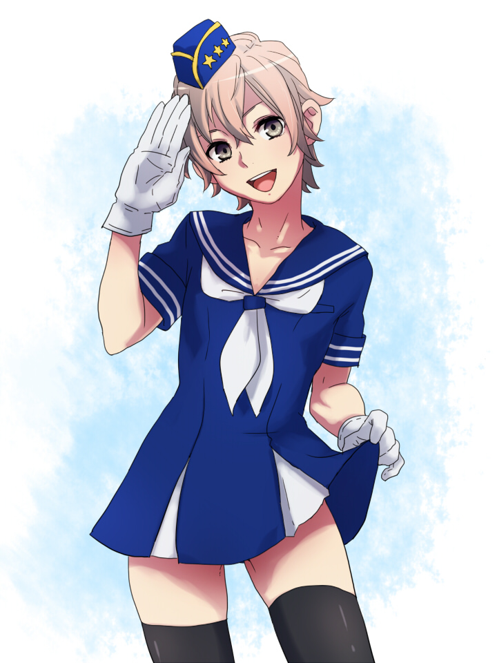 mikado nagi (uta no prince-sama and 1 more) drawn by @@@_(eckzahn)