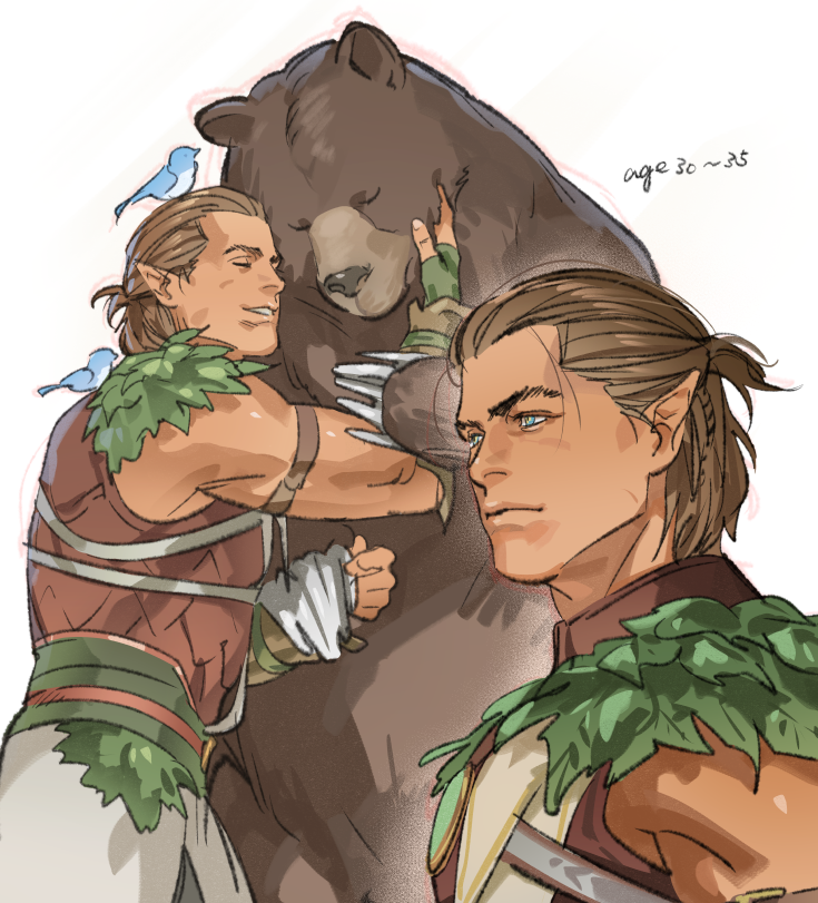 halsin (dungeons & dragons and 2 more) drawn by tatsumi_(psmhbpiuczn)