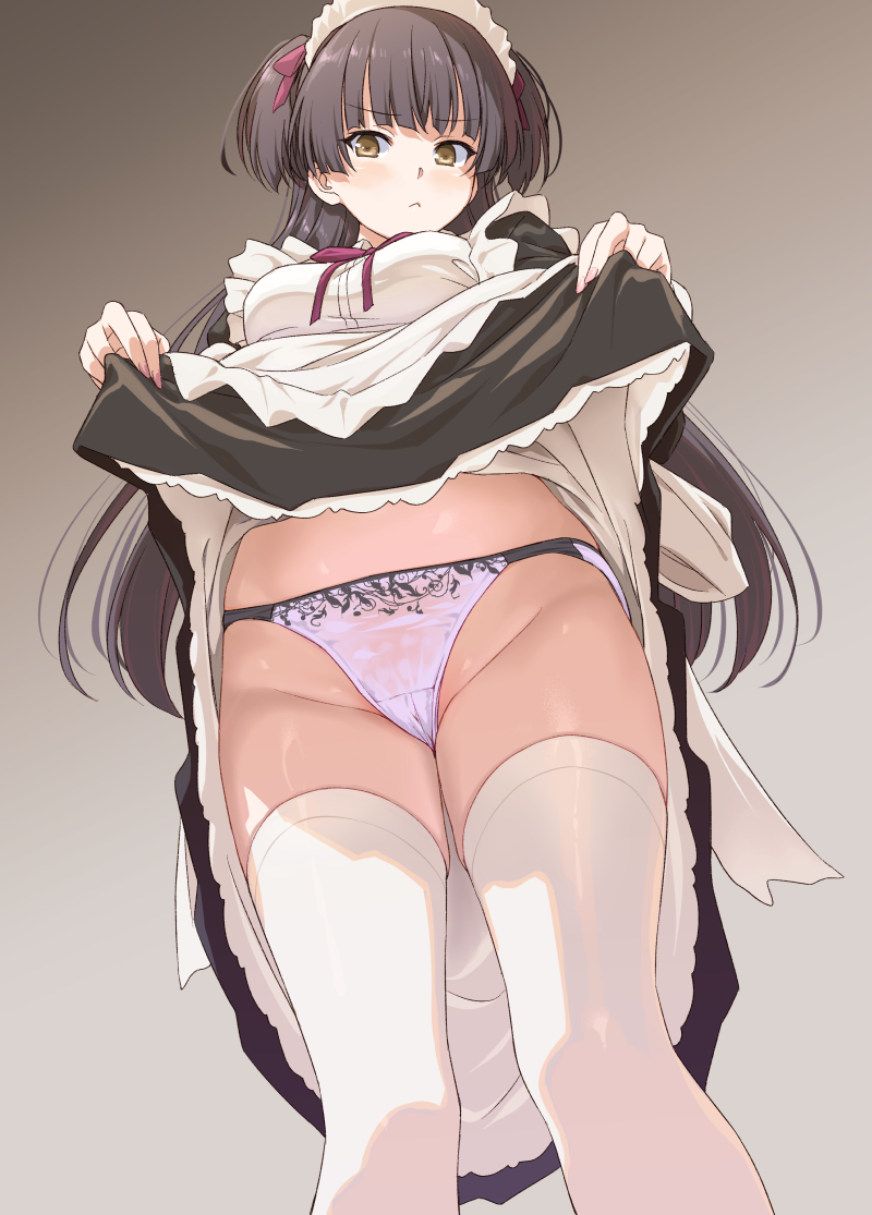 mayuzumi fuyuko (idolmaster and 1 more) drawn by inu_(aerodog)