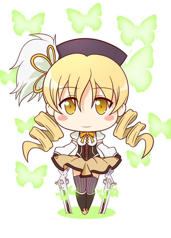 tomoe mami (mahou shoujo madoka magica) drawn by kaleido_yuki