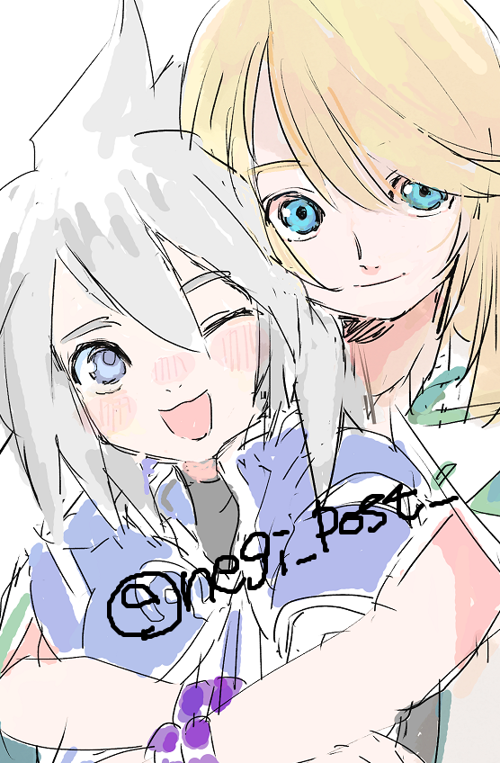 genis sage and mithos yggdrasill (tales of and 1 more) drawn by negi_post