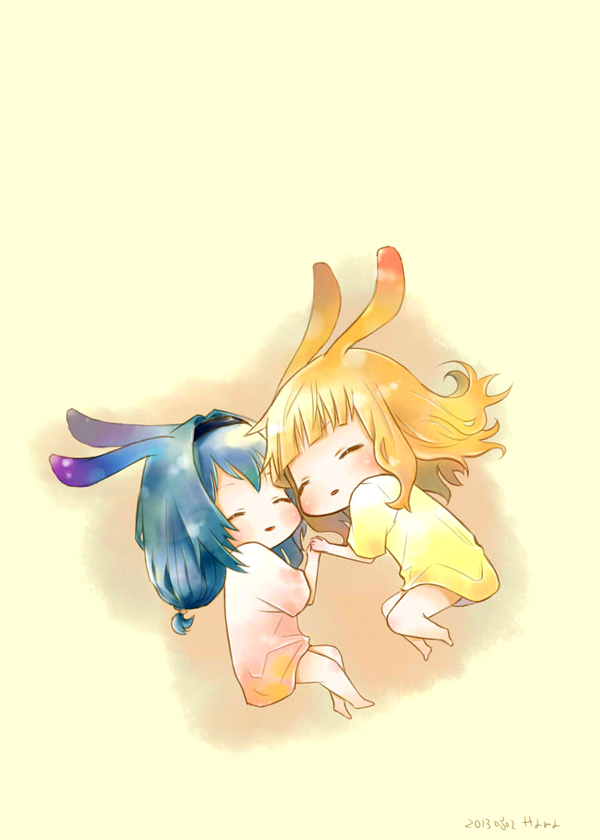 oomuro sakurako and furutani himawari (yuruyuri) drawn by lllllsual